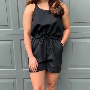 Black Korean Romper